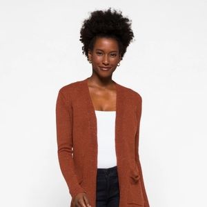 Love Ellie burnt orange cardigan size medium. Worn once.
